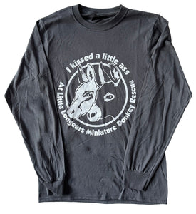 Long Sleeve T-Shirt - I Kissed A Little Ass